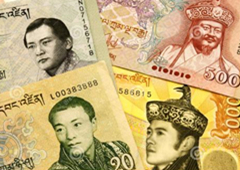 购物及不丹货币