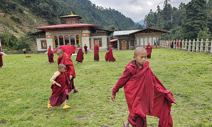 不丹当地人
