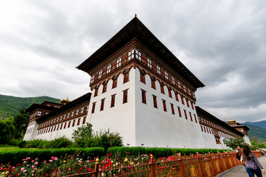 不丹旅游景点扎西却宗